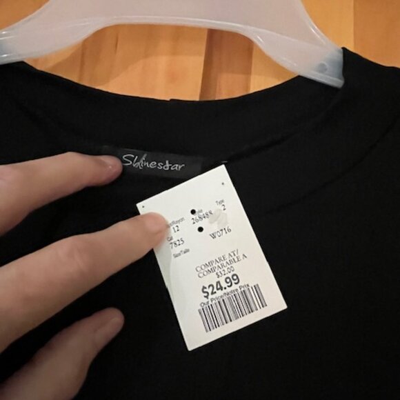 Little summery black dress. - Picture 3 of 6